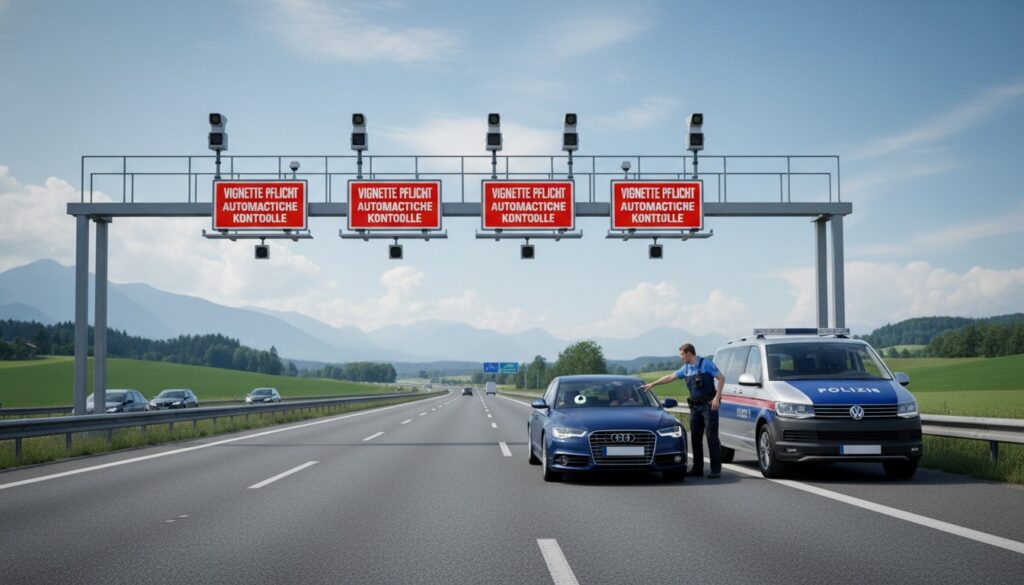 Ohne Vignette erwischt: Bußgelder und Kontrollen auf österreichischen Autobahnen